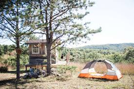 Most sites can accommodate either a tent or a trailer. Oak Mountain Hideaway Camping