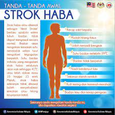 Strok haba boleh membawa maut kerana ia meninggalkan pesakit dengan kerosakan otak dan organ dalaman. Kenyataan Akhbar Kpk 28 Mac 2016 Pemantauan Kesihatan Ketika Cuaca Panas Gelombang Haba From The Desk Of The Director General Of Health Malaysia