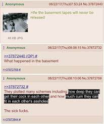 So, let's make this thread a new headquarters for any and all information related to the basement tapes. 4chan Greentext On Twitter The Columbine Basement Tapes Https T Co Vrordeq9vd Read More 4chan Stories Https T Co 0icz0bkdeu