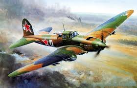 Iljushin Il 2 Sturmovik Aircraft Art Aviation Art Airplane Art