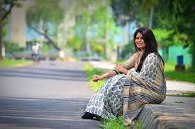 Block print monochrome from Byloom