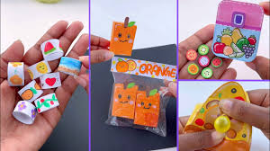 ‪15 DIY Miniature Crafts Idea / Easy Craft Ideas / school craft / miniature  craft / how to make - YouTube‬‏