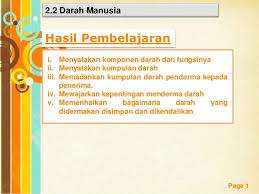 25 terbahagi kepada empat jenis: 2 2 Darah Manusia