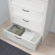 Making compartments is one way to consistently separate your items and stay. Songesand 6 Drawer Chest White 32 1 4x49 5 8 Ikea