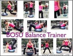 Focus On Bosu Balance Trainer Bosu Workout Balance Trainer Exercise
