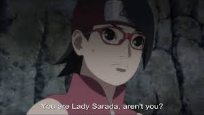Boruto dan sarada terjebak dua kali, sudah dijebak dengan dikurung di apartemen sampai liburan musim panas selesai. Sasusakuã‚µã‚¹ã‚µã‚¯ Updates On Twitter Aoda Calls Sarada Lady Sarada Sasusaku Naruto Uchiha Boruto