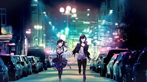 Looking for the best wallpapers? Hd Wallpaper Anime Couple Running From The City Hd Wallpaper Fantasy Art Wallpaper Flare