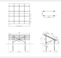Project case design for aluminum solar ground mounting ...