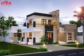 Incredible Modern Delightful Fresh House Design Idea Flat Roof House Modern House Plans Small House Design