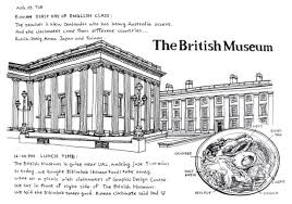 London Drawing Diary Picnic In The British Museum British Museum London Drawing Museum