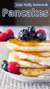 Keto Fluffy Buttermilk Pancakes Recommended Tips Recipe Pancake Recipe Buttermilk Buttermilk Pancakes Fluffy Buttermilk Pancakes