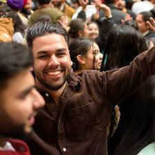 POV: You celebrate Diwali #HereAtSAIT.✨ ICYMI: The Irene Lewis Atrium was  buzzing with dance, colour and light at SAIT's Diwali celebration last  week. Special thanks to LEADS Student Leader David Virgilio Chavero