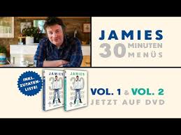 Jamie führt schritt für schritt durch die zubereitung der einzelnen gerichte , die perfekt aufeinander abgestimmt und auch für ungeübte köche leicht. Jamies 30 Minuten Menus Vol1undvol2 Trailer Sd Deutsch German Youtube