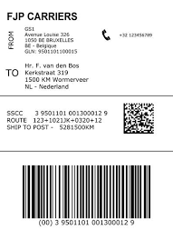 This this may include extra information about the logistic unit that is not encoded in the barcode(s). Gs1 Logistic Label Guideline Gs1