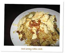 Nasi Goreng Kambing Kebon Sirih Legend My Favorite Food Food Favorite Recipes