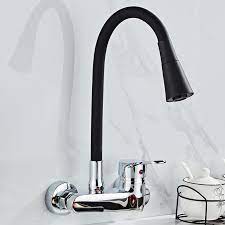 Maybe you would like to learn more about one of these? Wall Mounted Kitchen Faucet Wall Kitchen Mixers Kitchen Sink Tap 360 Degree Free Swivel Flexible Hose Double Holes Kitchen Faucets Aliexpress