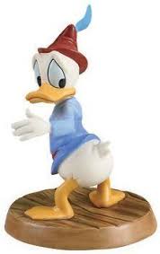 125 Plussing The Feather In Donald S Cap Is Made Of Pewter Not A Peep Donald Duck Figurine Donald Duck Walt Disney Classics Disney Classics Collection
