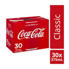 A can's dimensions are 4.83 inches high, 2.13 inches in diameter at the narrowed top and 2.60 inches throughout the rest of a cylindrical can. Coca Cola Classic Coke Multipack Cans 375ml Coles Online