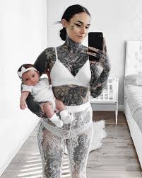 Monami Frost On Instagram 1 Month With My Magical Babe Neo 1monthold Tattooed Girls Models Hot Tattoo Girls Best Sleeve Tattoos