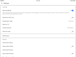 Scroll down and click on restrictions. How To Enable Youtube S Restricted Mode Filter