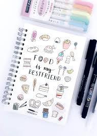 Ver más ideas sobre adornos para cuadernos, imprimir sobres, disenos de unas. Cute Food Doodles By Insta Study Duoo Libreta De Apuntes Titulos Bonitos Para Apuntes Disenos De Cuadernos De Recortes