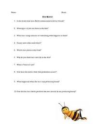 Barry needs to find a job, he can't decide. Bee Movie Questions Bee Movie Movie Lesson Plans Classroom Charts