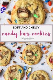 The Best Cookies Ever These Super Chewy Leftover Candy Cookies Are The Best Way To Use Up Any Candy Like Lef In 2020 Candy Cookies Recipes Candy Cookies Chewy Cookie