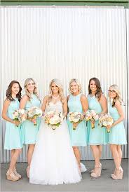 Perfectly Pretty Farm Wedding Mint Bridesmaid Dresses Teal Bridesmaid Dresses Wedding Bridesmaid Dresses