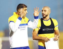 أثارت لقطة كان بطلها المغربي عبد الرزاق حمد الله، في مباراة فريقه النصر امام أبها في الدوري السعودي اليوم الخميس استغراب الجميع. Ø¹Ø¨Ø¯Ø§Ù„Ø±Ø²Ø§Ù‚ Ø­Ù…Ø¯ Ø§Ù„Ù„Ù‡ ÙŠØµØ¯Ù… Ø¥Ø¯Ø§Ø±Ø© Ø§Ù„Ù†ØµØ± ÙˆØ§Ù„Ø¬Ù…Ø§Ù‡ÙŠØ± Ù…Ø±ØµØ¯ Ø§Ù„Ø±ÙŠØ§Ø¶Ø©