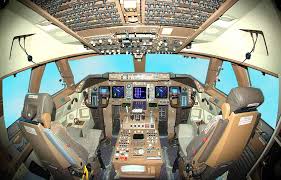 It was taken over far northern. Boeing 747 400 Cockpit Instruments
