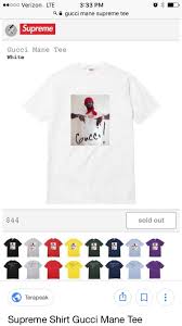 Wtb Gucci Mane Photo Tee Supreme Searching for gucci mane supreme tee? wtb gucci mane photo tee supreme