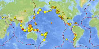 Real Time Earthquake Map From Usgs Earthquake Map Earthquakes Activities Map