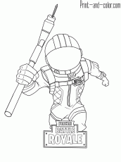 Marshmello fortnite skin coloring page. Coloring Pages Free Marshmello Chibi Skin Fortnite Coloring Home