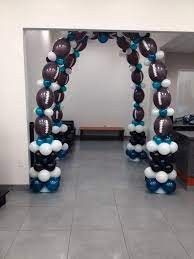Pin By It S Party Time On Balloon Arch Ideas Cowboy Party Decorations Balloon Decorations Sports Decorations