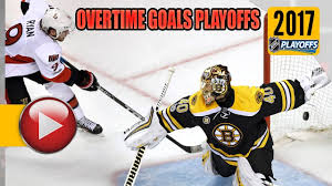 The playoff hype is real boys! Nhl Stanley Cup Playoffs 2017 First Round Ot Goals Hd Youtube