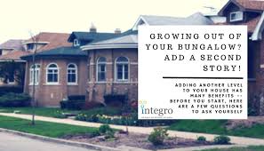 After that, you can finish off the new space all at once or room by room, as your remodeling budget allows. Growing Out Of Your Bungalow Add A Second Story Integro