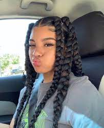 Pin By Taleesarhinehart On ʜᴀɪʀ Black Girl Braided Hairstyles Baddie Hairstyles Aesthetic Hair