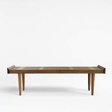 Shop crate and barrel to find everything you need to outfit your home. Tate Walnut Slatted Bench Reviews Crate And Barrel