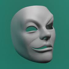 Da Kurlzz SS mask 3D model