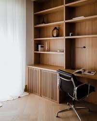 Interior Scandinavian Design On Instagram And Here It Is Our Favourite Room Of The Botaniczna Apartment The Offic In 2020 Scandinavian Design Oak Panels Interior