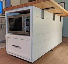 Countertop supports should be set 3 to 4 back from the front edge of the countertop to insure they are hidden from view. Butcher Block Co Adds Wood Countertop Overhang Supports To Online Store