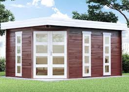 5 Eck Gartenhaus Lindau 40 Mit Anbau 5 Eck Gartenhaus Gartenhaus Design Gartenhaus