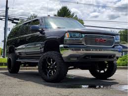 2004 gmc yukon xl 2500 moto metal mo970 zone suspension lift 6 custom offsets 2004 gmc yukon xl 2500 moto metal mo970