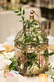 Place a birdcage on the welcoming or gift table for guests to place their cards in. 30 Stylish Birdcage Wedding Centerpieces Weddingomania