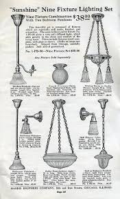 Harris Bros Kit Home Light Fixtures 1920s Home Decor 1920s Lighting 1920s House