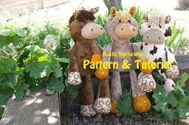 Plush Horse Doll Sewing Pattern And Tutorial Rustic Plush Horse Doll Sewing Patterns Horse Pattern