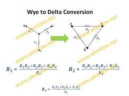 Wye To Delta Conversion Formula Delta Conversation Electrical Engineering
