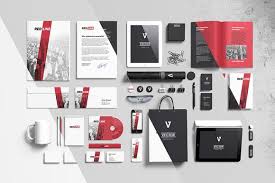 Branding Elements Mock Ups Stationery Branding Branding Mockups Mockup Design