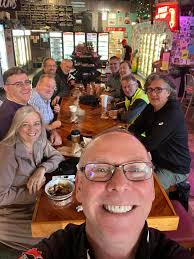 Some say chilly... I say brisk. Nice morning for a ride and seeing friends!