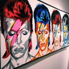 The Art Of Aladdin Sane David Bowie Artwork Bowie Art David Bowie Art